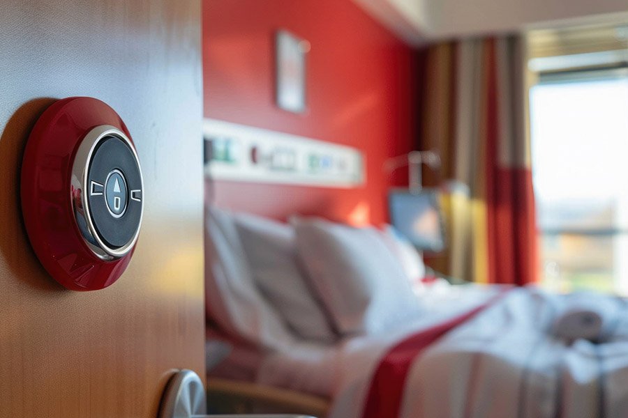 Otel ve AVM’lerde Mavili Yangın Alarm Sistemleri