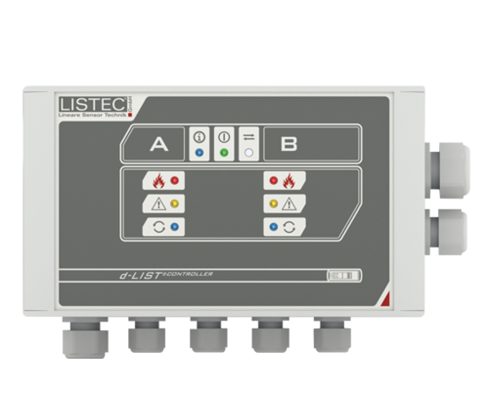 d-LIST Doğrusal Kablo Tipi Sıcaklık Dedektörü Kontrol Ünitesi